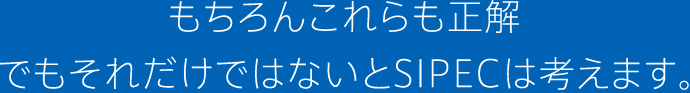 もちろんこれらも正解 でもそれだけではないとSIPEC（青山学院大学国際政治経済学部）は考えます。